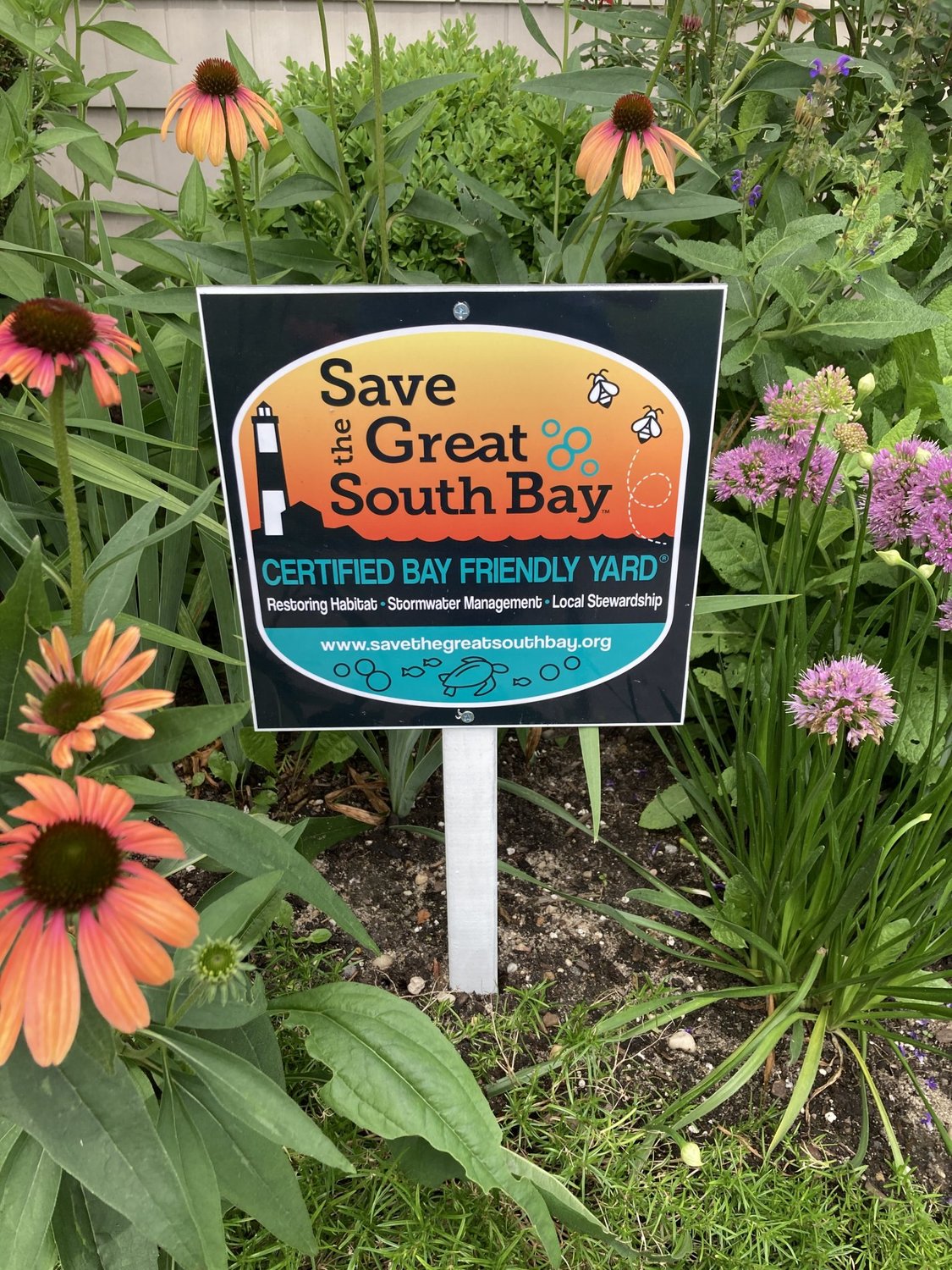 Three steps to a bay-friendly yard include managing stormwater, becoming a steward of your land and restoring habitats.